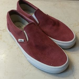 Vans Slip On Red - Size 8